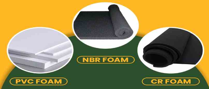 PVC, NBR, CR Foam Sheet